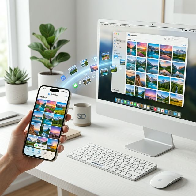 SyncDrop – Photo Backup & Wireless Transfer App | iOS, Android, Mac, PC ...