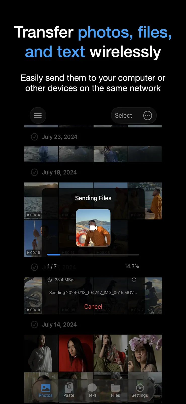 SyncDrop – Photo Backup & Wireless Transfer App | iOS, Android, Mac, PC ...